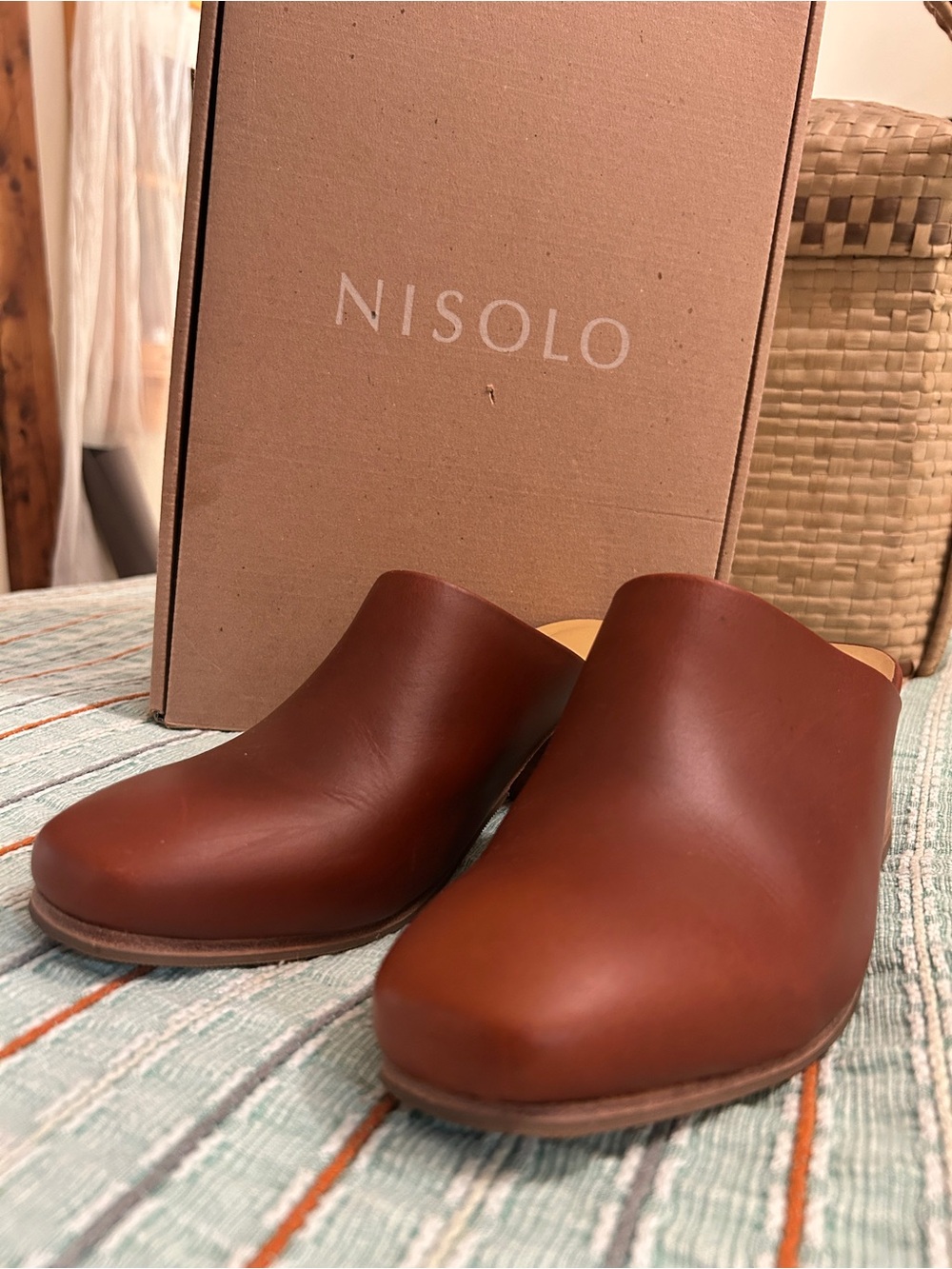 Nisolo All Day Heeled Mule